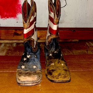 American flag boots
